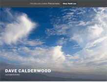 Tablet Screenshot of davecalderwood.com